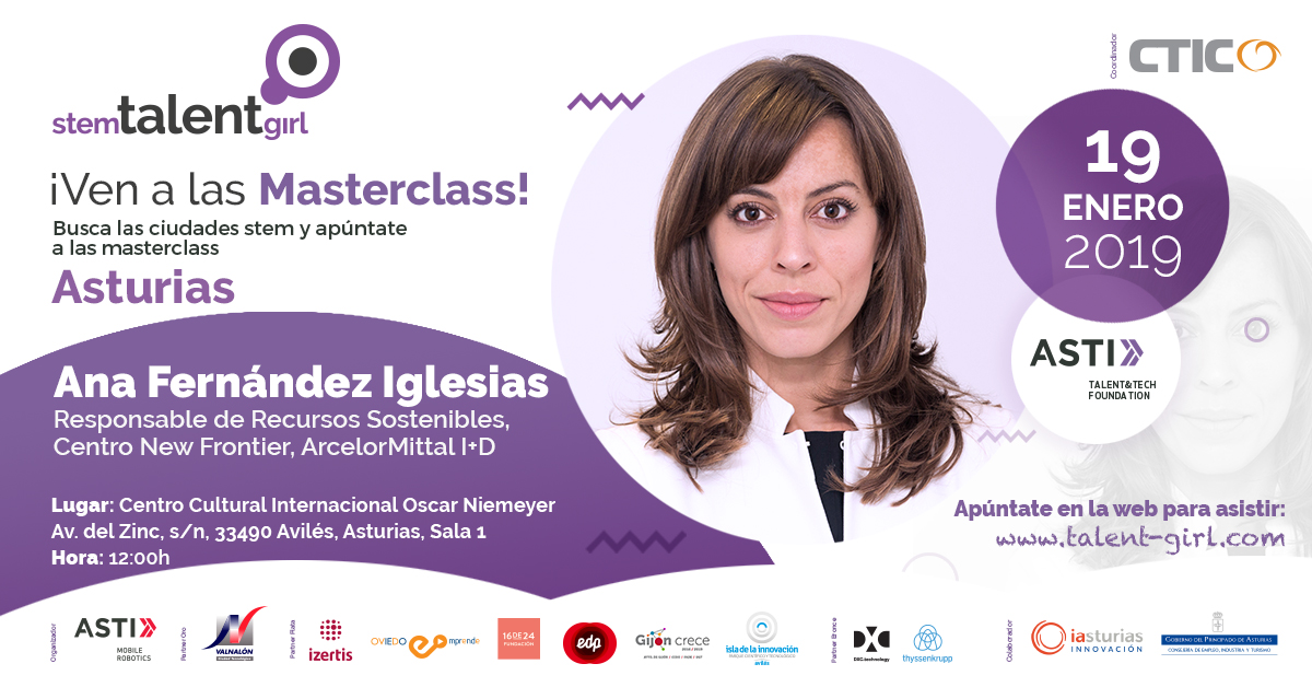 Tercera masterclass proyecto Stem Talent Girl