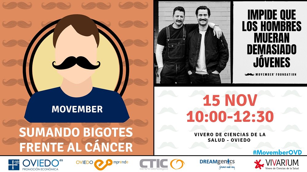 Movember: sumando bigotes