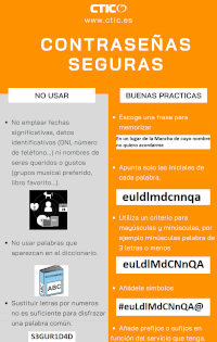 Contraseñas seguras