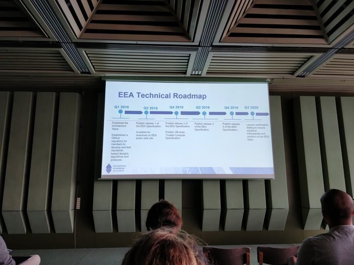 EEA roadmap en Devcon4