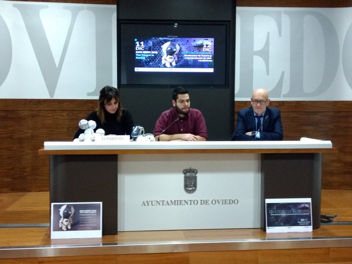 Rueda de prensa de Oviedo Becomes Digital 