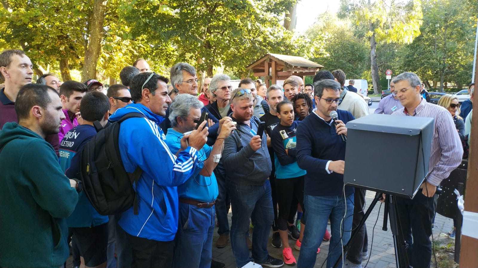 Muestra de tecnologías en el Kilometrín durante AthTech18