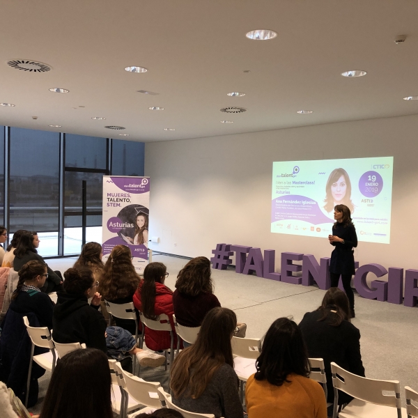 Tercera masterclass proyecto Stem Talent Girl.