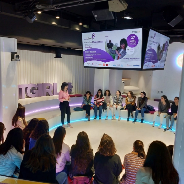 Sexta masterclass proyecto Stem Talent Girl 