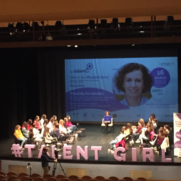 Quinta masterclass proyecto Stem Talent Girl 