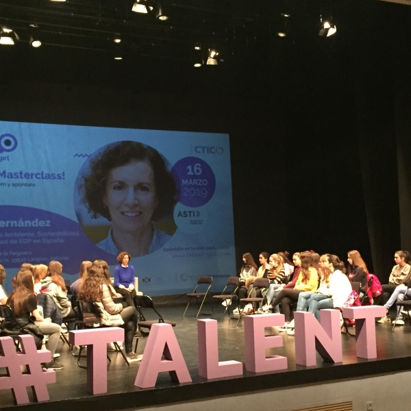 Quinta masterclass proyecto Stem Talent Girl 