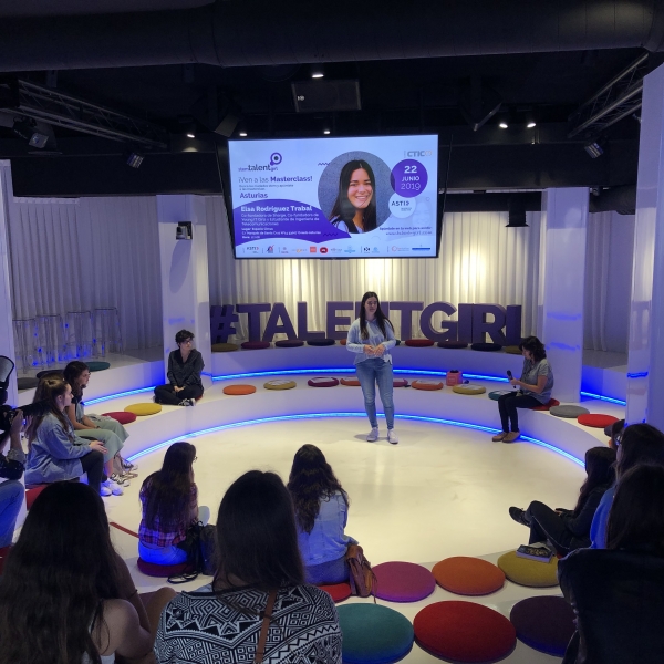 Octava masterclass proyecto Stem Talent Girl 