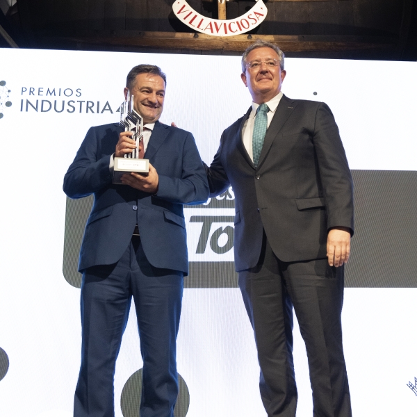 Premio Industria 4.0 en la categoría de sector industria, Cafés Toscaf.