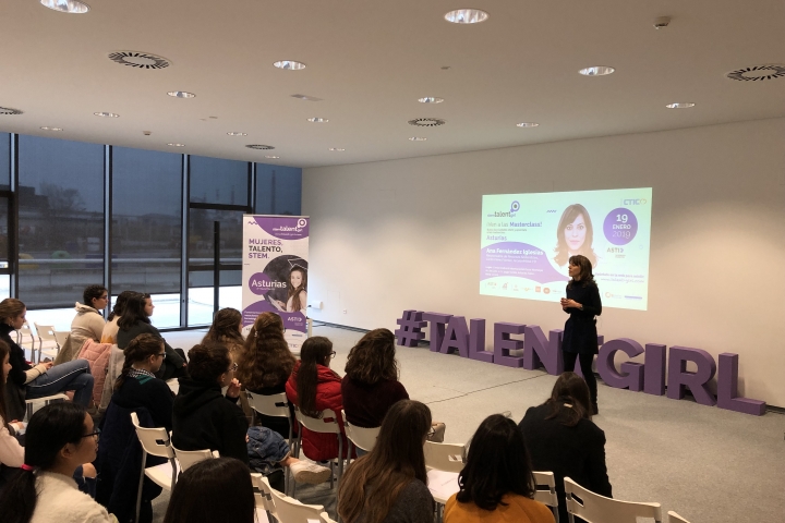 Tercera masterclass proyecto Stem Talent Girl.