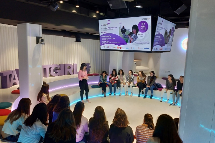 Sexta masterclass proyecto Stem Talent Girl 