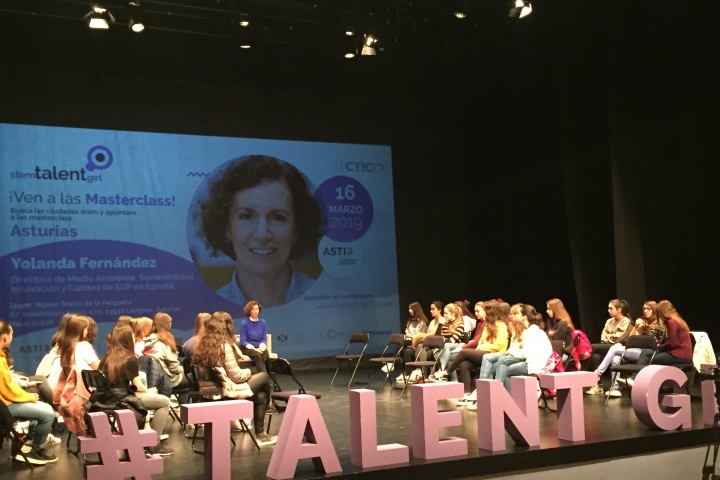 Quinta masterclass proyecto Stem Talent Girl 