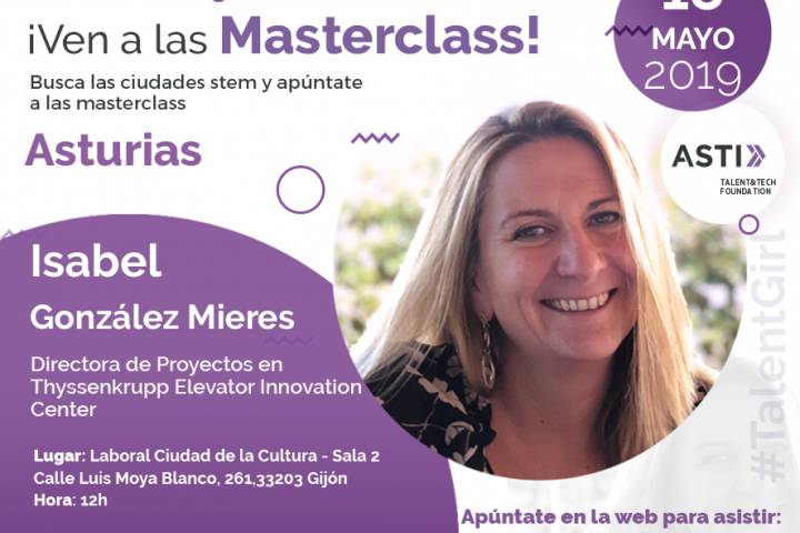 7ª masterclass Stem Talent Girl 