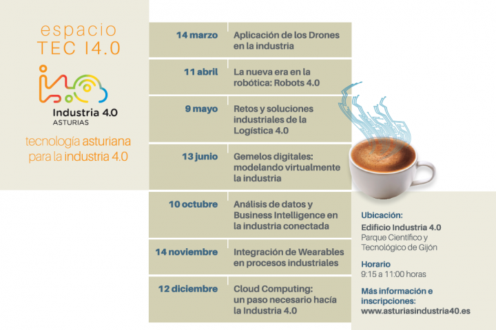 Ciclo Espacio TEC I40: soluciones para logística 4.0 