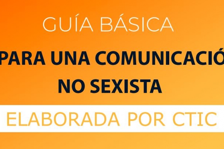 Guía básica para una comunicación no sexista