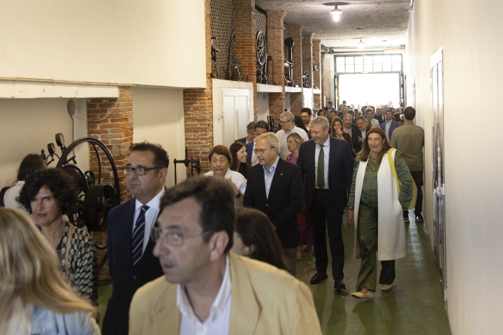 Pasillo de acceso a la bodega histórica de Sidra El Gaitero 2